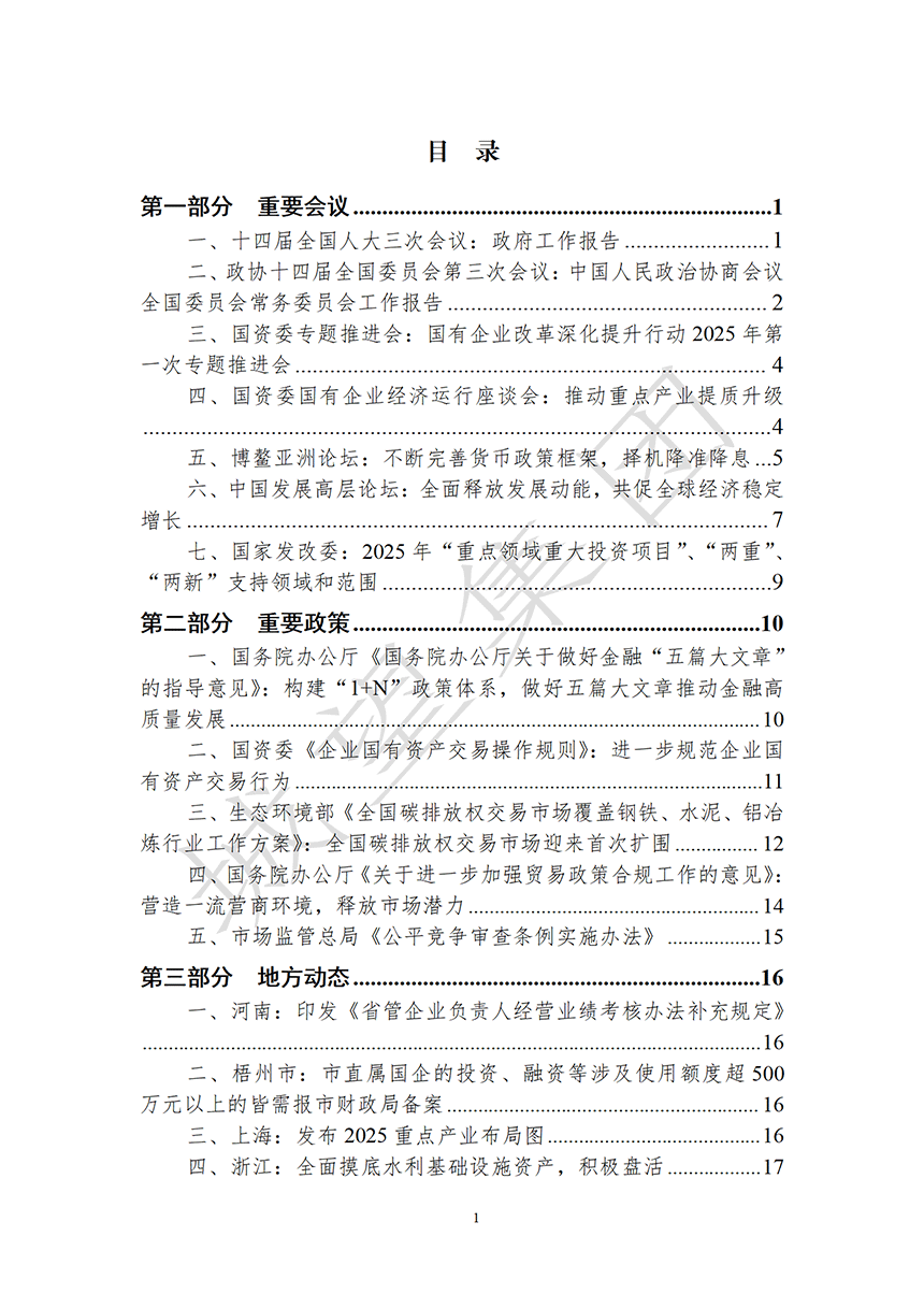 目錄1